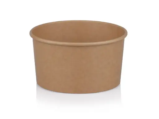 image_512 Round Paper Salad Bowl - 32oz (946ml) | Double Lining | FSC | 60’s - XJ - Image 1