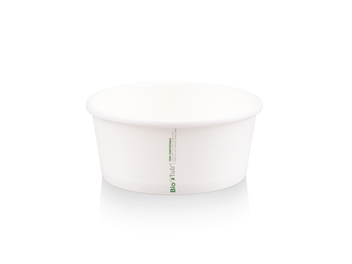 image_512 250ml (8oz) Paper BioNoodle Tub | PLA Lining | 25's (I) - Image 1