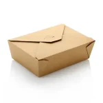 Paper Lunch Box - #3 | LDPE | 50's - CCP