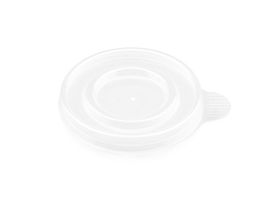 image_512 Plastic Flat Lid - fits 4oz (120ml) Vintage Ice Cream Tubs | 75mm | 50's - Image 1