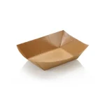 Paper Food Trays - #4 (380ml) | LDPE | FSC | 250's - CCP