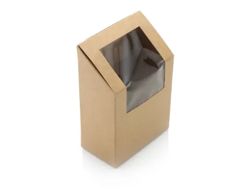 image_512 Wrap - Half Paper Box - with PLA Window | 100's - NP - Image 1