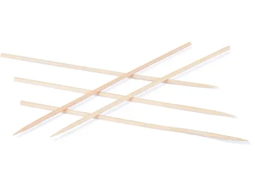 image_512 15cm Bamboo Skewer | Straight | 100's - Image 1