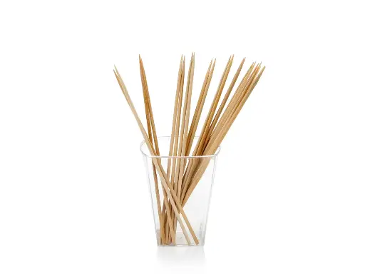 image_512 18cm Bamboo Skewer | Straight | 100's - Image 1