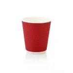 250ml Horizontal Ripple Paper Cup | LDPE | FSC | 25's (500's)