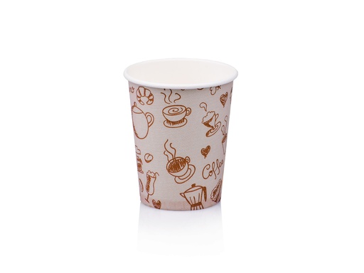 image_512 250ml Single Wall Paper Cup | LDPE | FSC | 50's - CCP - Image 1