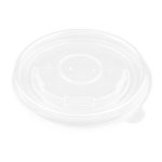 Plastic Flat Lid - fits 5oz (150ml) Vintage Ice Cream Tubs | 86mm | 50's