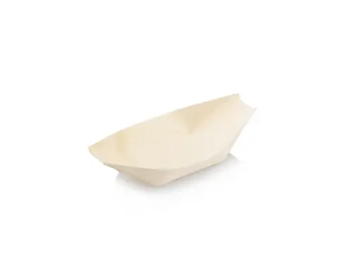 image_512 Wooden Boat - Small | 110mm x 55mm x 65mm | 4" | 50's - Image 1