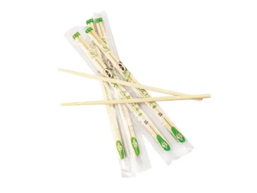 image_512 Chopsticks - Round | Plastic Full Wrapping | 19,5cm | 100's - Image 1