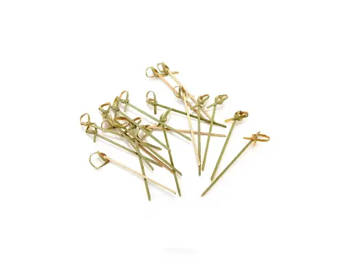 image_512 9cm Bamboo Skewer | Knotted | 100's - Image 1