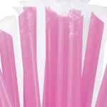 12mm Smoothie Straws - Wrapped  | Plastic | 100's