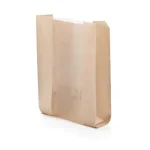 Bakery Bread Bag with Window - Wide | 31 x 21cm + 9cm | Kraft | 50's