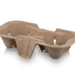 Carry Tray - Paper Pulp | 2 Cup | 60's - CCP