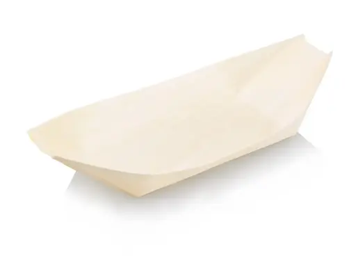image_512 Wooden Boat - XLarge | 245mm x 145mm x 110mm | 9" | 50's - Image 1