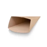 Flat Packed Bio Chip Cone - Medium | Kraft Paper | 100's - CCP