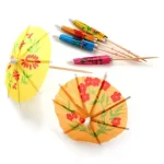 Bamboo Pick - Umbrella | 10cm | 144's