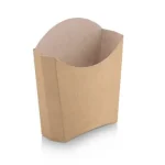Flat Packed Bio Fries Box - 5.5oz | Kraft Paper | 100's - CCP