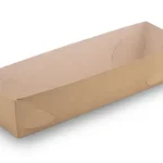 Flat Packed Bio Footlong TRAY | Kraft Paper | 100’s - CC