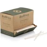 14cm Birchwood Stirrer | Unwrapped | Kraft Dispenser Box | 1000's
