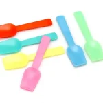 9.6cm Plastic Ice Cream Paddles | Multicolour | 500's - T