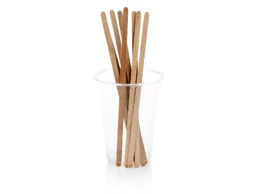 image_512 17.8cm Birchwood Stirrer | Unwrapped | 1000's - Image 1