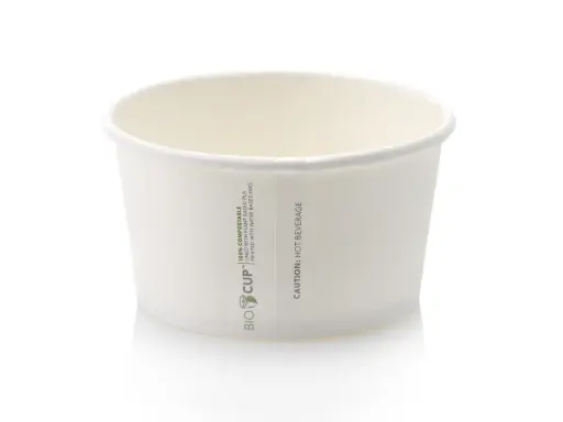 image_512 350ml (12oz) Paper BioNoodle Tub | PLA Lining | 25's (H) - Image 1