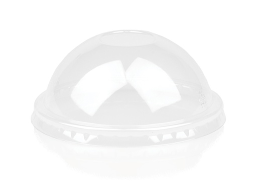 image_512 Dome Multifit Lid - fits SMOC PP & PET Cup | 95mm | 250ml - 500ml | 100's - C - Image 1