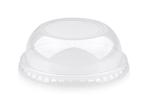 image_512 Dome Multifit Lid - fits SMOC PP & PET Cup | 95mm | 250ml - 500ml | 100's - C - Image 1