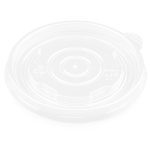 Plastic Flat Lid - fits 6oz & 8oz (180ml & 250ml) Vintage Ice Cream Tubs | 94mm | 50's