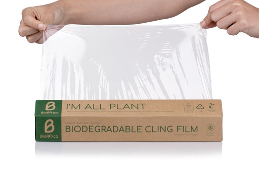 image_512 Biodegradable Cling Film | Roll | 30cm x 30m | PLA - Image 1