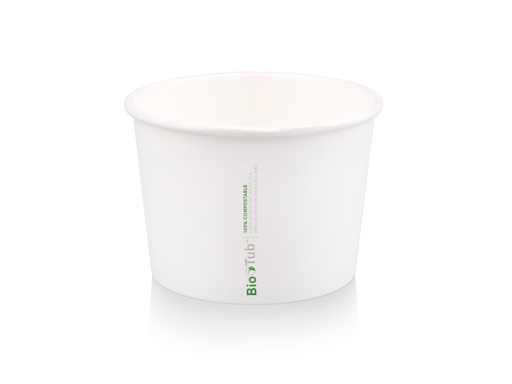 image_512 500ml (16oz) Paper BioNoodle Tub | PLA Lining | 25's (I) - Image 1