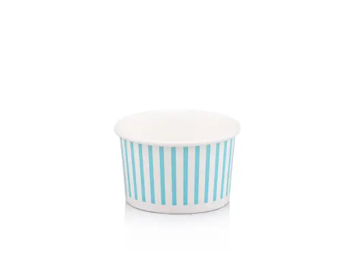 image_512 3oz (90ml) Vintage Ice Cream Tub | Paper | 50's - Image 1