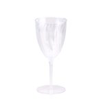 Plastic Wine Glass - 210ml (One Piece) (8's) - Crystal