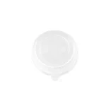 Top Hat Round PET Lid - fits Round Top Hat Bowl | 250ml | Clear | 50's