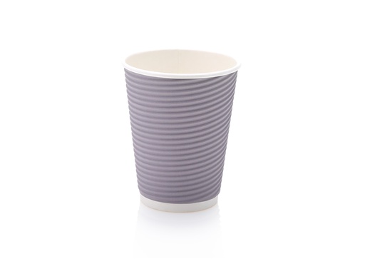 image_512 350ml Horizontal Ripple Paper Cup | LDPE | FSC | 25's - Image 1