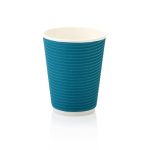 350ml Horizontal Ripple Paper Cup | LDPE | FSC | 25's
