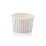 4oz (120ml) Vintage Ice Cream Tub | Paper | 50's
