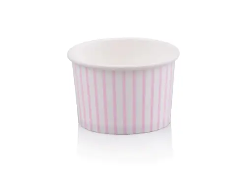 image_512 4oz (120ml) Vintage Ice Cream Tub | Paper | 50's - Image 1