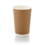 500ml Double Wall Paper Cup | LDPE | FSC | 25's