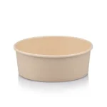 Round Paper Salad Bowl - 20oz (590ml) | Single Lining | FSC | 45’s - CCP