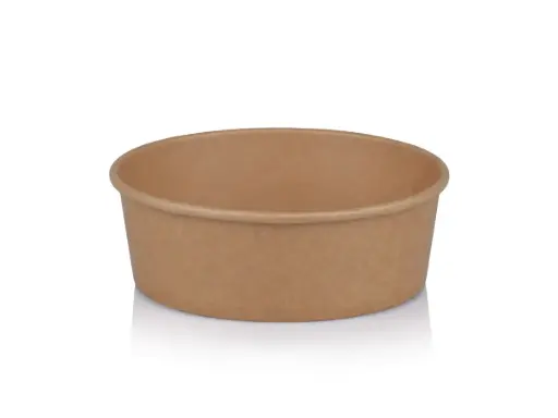 image_512 Round Paper Salad Bowl - 20oz (590ml) | Single Lining | FSC | 45’s - CCP - Image 1