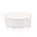 Round Paper Salad Bowl - 20oz (590ml) | Single Lining | FSC | 45’s - CCP
