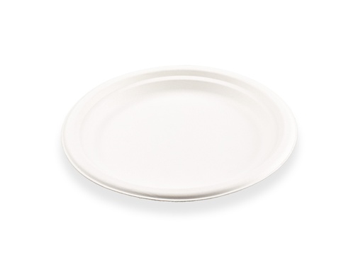 image_512 Round Plate - 22cm x 19cm (8.75') | Sugarcane | 50's - E - Image 1