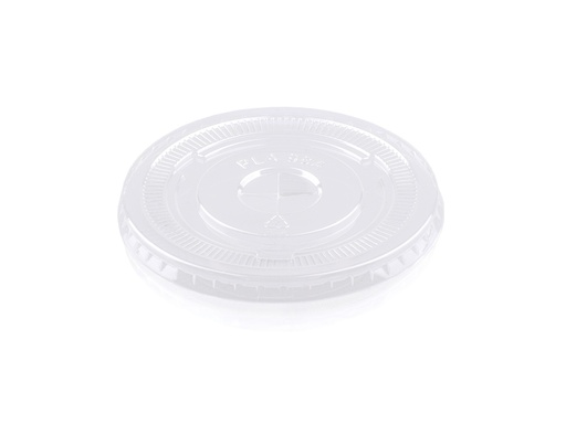 image_512 Flat Multifit PLA Smoothie Lid - fits BioSmoothie Cup 98mm | 250ml - 500ml | 100's - AJ - Image 1